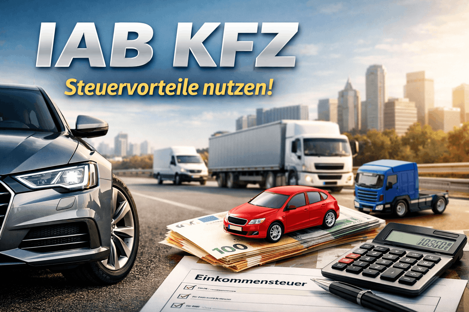 IAB KFZ Investitionsabzugsbetrag Investment Rechner Bild 1